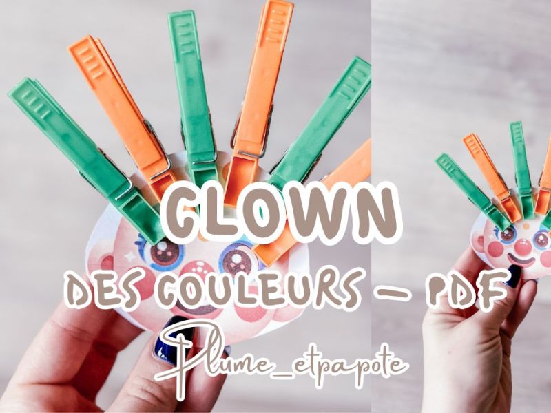 PDF – le clown des&nbsp;couleurs