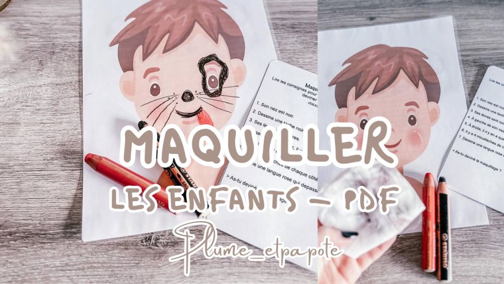 PDF – Maquiller les&nbsp;enfants